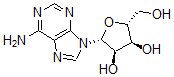CAS 登录号：30143-02-3， (2R,3R,4S,5R)-2-(6-氨基嘌呤-9-基)-5-(羟基甲基)四氢呋喃-3,4-二醇
