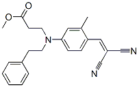 CAS#: 30165-79-8, Methyl N-[4-(2,2-Dicyanovinyl)-m-Tolyl]-N-Phenethyl-beta-Alaninate