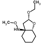 CAS#: 301651-23-0, (2R,3aS,7aR)-2-Ethoxy-N-Methoxyhexahydro-1-Benzofuran-3A(4H)-Amine