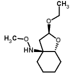 CAS#: 301651-24-1, (2S,3aS,7aR)-2-Ethoxy-N-Methoxyhexahydro-1-Benzofuran-3A(4H)-Amine
