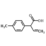 CAS 登录号：301854-16-0， 2-(4-甲基苯基)-3-丁烯酸