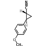 CAS 登录号：301861-18-7， (1R,2R)-2-(4-甲氧基苯基)环丙烷甲腈