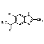 CAS#: 30192-52-0, 1-(6-Hydroxy-2-Methyl-1H-Benzimidazol-5-Yl)Ethanone