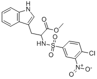 CAS#: 302333-12-6, Methyl 2-([(4-Chloro-3-Nitrophenyl)Sulfonyl]Amino)-3-(1H-Indol-3-Yl)Propanoate