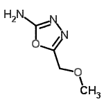 CAS 登录号：302842-60-0， 5-(甲氧基甲基)-1,3,4-恶二唑-2-胺