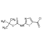 CAS#: 302964-20-1, 2-Methyl-2-Propanyl [5-(Chlorocarbonyl)-1,3-Thiazol-2-Yl]Carbamate