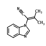 CAS#: 303016-19-5, 2-(1H-Benzimidazol-1-Yl)-3-Methyl-2-Butenenitrile