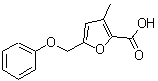 CAS#: 303064-47-3, 3-Methyl-5-(Phenoxymethyl)-2-Furoic Acid