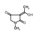 CAS#: 303081-90-5, (3Z)-3-(1-Hydroxyethylidene)-1-Methyl-2,4-Pyrrolidinedione