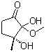 CAS#: 303183-82-6, (3R)-2,3-Dihydroxy-2-Methoxy-3-Methylcyclopentanone