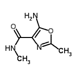 CAS#: 30380-30-4, 5-Amino-N,2-Dimethyl-1,3-Oxazole-4-Carboxamide
