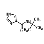 CAS#: 304457-87-2, N-(2-Methyl-2-Propanyl)-1H-Imidazole-4-Carboxamide