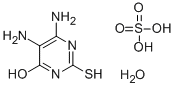CAS 登录号：304851-89-6， 4,5-二氨基-6-羟基-2-巯基嘧啶半硫酸盐水合物
