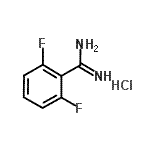CAS#: 304867-43-4, 2,6-Difluorobenzenecarboximidamide Hydrochloride (1:1)