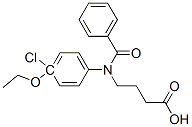 CAS#: 30544-65-1, 4-[(4-Chlorobenzoyl)-(4-Ethoxyphenyl)Amino]Butanoic Acid