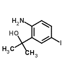 CAS 登录号：305799-73-9， 2-(2-氨基-5-碘苯基)-2-丙醇