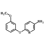 CAS 登录号：305801-13-2， 6-(3-甲氧基苯氧基)-3-吡啶胺