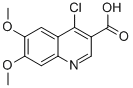 CAS#: 305801-19-8, 4-Chloro-6,7-Dimethoxy-3-Quinolinecarboxylic Acid