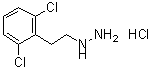 CAS#: 30595-58-5, [2-(2,6-Dichlorophenyl)Ethyl]Hydrazine Hydrochloride (1:1)