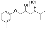 CAS 登录号：306-11-6， 1-(3-甲基苯氧基)-3-(丙-2-基氨基)丙-2-醇盐酸盐
