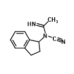 CAS#: 306284-56-0, N-Cyano-N-(2,3-Dihydro-1H-Inden-1-Yl)Ethanimidamide