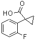 CAS#: 306298-00-0, 1-(2-Fluorophenyl)Cyclopropanecarboxylic Acid