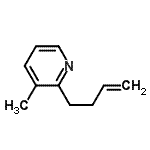CAS#: 306310-52-1, 2-(3-Buten-1-Yl)-3-Methylpyridine