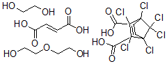 CAS#: 30638-94-9, 1,4,5,6,7,7-hexachloro-Bicyclo(2.2.1)hept-5-ene-2,3-dicarboxylic acid polymer with (2E)-2-butenedioic acid, 1,2-ethanediol and 2,2'-oxybis(ethanol)