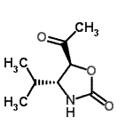 CAS 登录号：306776-28-3， (4R,5S)-5-乙酰基-4-异丙基-1,3-恶唑烷-2-酮