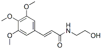 CAS 登录号：30687-11-7， (E)-N-(2-羟基乙基)-3-(3,4,5-三甲氧基苯基)丙-2-烯酰胺