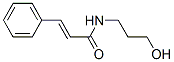 CAS 登录号：30687-13-9， (E)-N-(3-羟基丙基)-3-苯基丙-2-烯酰胺
