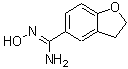 CAS 登录号：306936-07-2， N'-羟基-2,3-二氢-1-苯并呋喃-5-甲脒