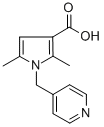 CAS 登录号：306936-15-2， 2,5-二甲基-1-(吡啶-4-基甲基)-1H-吡咯-3-羧酸