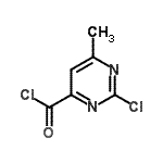 CAS#: 306960-81-6, 2-Chloro-6-Methyl-4-Pyrimidinecarbonyl Chloride