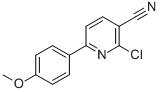 CAS 登录号：306977-91-3， 2-氯-6-(4-甲氧基苯基)烟腈