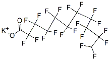 CAS#: 307-71-1, Potassium 2,2,3,3,4,4,5,5,6,6,7,7,8,8,9,9,10,10,11,11-Icosafluoroundecanoate