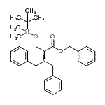 CAS#: 307496-36-2, Benzyl N,N-Dibenzyl-O-[Dimethyl(2-Methyl-2-Propanyl)Silyl]-L-Serinate