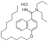 CAS#: 30798-94-8, N,N-Dipropyl-4-Tridecoxynaphthalene-1-Carboximidamide Hydrochloride