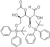 CAS#: 308103-44-8, [(2R,3R,4R,5R)-1,4-Bis[[tert-butyl(diphenyl)silyl]oxy]-2,5-dihydroxy-6-oxohexan-3-yl] acetate