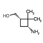 CAS 登录号：308287-86-7， [(1S,3R)-3-氨基-2,2-二甲基环丁基]甲醇