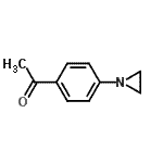 CAS#: 30855-84-6, 1-[4-(1-Aziridinyl)Phenyl]Ethanone