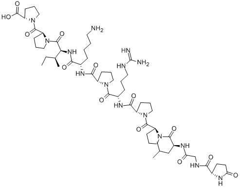 CAS 登录号：30892-86-5， 血管舒缓激肽增效剂 B