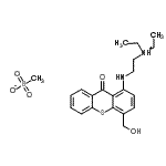 CAS#: 30922-68-0, 1-{[2-(Diethylamino)Ethyl]Amino}-4-(Hydroxymethyl)-9H-Thioxanthen-9-One Methanesulfonate (1:1)