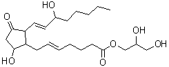 CAS#: 309260-52-4, 2,3-Dihydroxypropyl (5Z,8xi,13E)-9,15-Dihydroxy-11-Oxoprosta-5,13-Dien-1-Oate