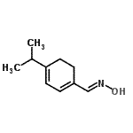 CAS 登录号：30950-30-2， (E)-N-羟基-1-(4-异丙基-1,3-环己二烯-1-基)甲亚胺