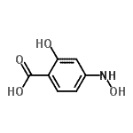 CAS#: 3096-66-0, 2-Hydroxy-4-(Hydroxyamino)Benzoic Acid
