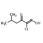 CAS#: 309711-97-5, (1Z)-N-Hydroxy-4-methyl-2-oxopentanimidoyl chloride
