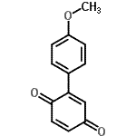 CAS#: 31007-54-2, 2-(4-Methoxyphenyl)-1,4-Benzoquinone