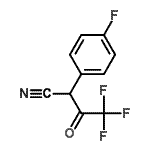CAS#: 3108-23-4, 4,4,4-Trifluoro-2-(4-Fluorophenyl)-3-Oxobutanenitrile