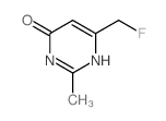 CAS#: 3110-42-7, 6-(Fluoromethyl)-2-Methyl-1H-Pyrimidin-4-One